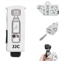 JJC Waschbares Kamera-Wickeltuch für Dji Osmo Pocket 3, tragbare selbstklebende Tasche, kompatibel mit DJI Osmo Pocket 3-Zubehör