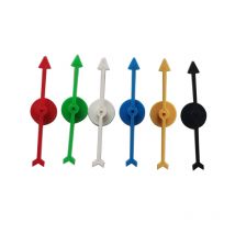6pcs Spinner 10CM puntatore a freccia rotante in plastica gioco da tavolo fai da te accessori giocattolo per bambini