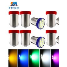 10PCS No-polar AC 6V 6.3V BA9S 44 47 T11 T4W Bayonet Bulb Pinball Battery Game Lamp Bike White Blue Red Green Amber Pink