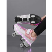 Popular and fashionable children's upgraded version of walking shoes, automatic bouncing wheel sports shoes