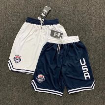 2024 Pantaloncini da corsa estivi da basket da uomo Pantaloncini in vita elastica sociale di alta qualità Pantaloncini da allenamento per abbigliamento sportivo in 2 colori
