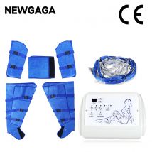 NEWGAGA Urządzenie do drenażu limfatycznego pod ciśnieniem powietrza, masaż kompresyjny próżniowy, relaksacja mięśni, masaż nóg, talii i całego ciała, kompresja powietrzna