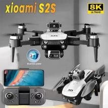 Nowy S2S Mini Drone profesjonalna kamera 8K HD Fly 25Min unikanie przeszkód bezszczotkowy składany quadcopter optyczny dla Xiaomi