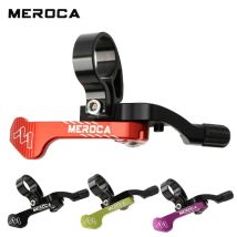 MEROCA Reggisella contagocce per bicicletta Controllo remoto del cavo MTB Mountain Road Bike Tubo sella Interruttore Cavo in altezza Leva regolabile