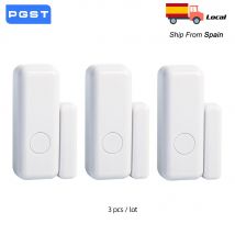 Sensore porta 433 MHz Sistema di sicurezza allarme intelligente wireless Avvisi Porta finestra Connettiti all'host dell'allarme