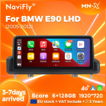 Nuovo Android 14 Car Multimedia Lettore di Navigazione GPS Wireless Apple CarPlay Android Auto Per BMW E90 E91 E92 E93 2005-2012 Radio