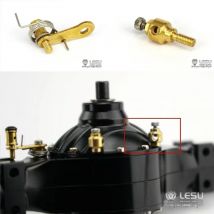 1/14 Lkw Schloss Differential Brücke Schloss Differential Brücke Festen Sitz Draht Sitz Für Tamiya Abschleppkopf Schlamm Kopf DIY Modell