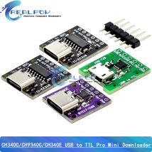 MSOP10 USB zu TTL Seriell Konverter 5V / 3,3V Alternative CH340 Modul TYPE-C Schnittstelle Für Arduino Pro Mini CH340C CH9340 CH340E