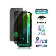 2Pcs Privacy Screen Protector for Google Pixel 9 Pro XL 8a 7a 6a 5 5G Tempered Glass Anti-Spy Screen Film