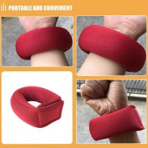 1Pair Wrist Ankle Weight - 1LB Total Adjustable Arm/Leg Weights for Walking,Running,Pilates,Home Workout with Comfortable Straps