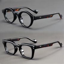 New Men Women Round&Square Frame Boho Y2K Reading Glasses Anti Blue Light Eyewear Spectacles Fashion Presbyopic Eyeglasses