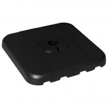 Outsunny Base Ombrellone 4 Pezzi Riempibile con Acqua 90 Kg o Sabbia 130 Kg Pesi per Ombrellone Base Trasversale 98X98X13 cm
