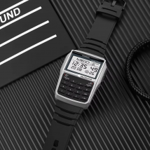 2026 Multifunktionale Herren-Rechneruhr, modische Luxus-LED-Elektronikuhr, digitale Sportuhr im Computer-Stil