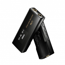 Reti di resistori completamente bilanciati Cayin RU7 Amplificatore dongle DAC discreto a 1 bit con custodia in pelle personalizzata