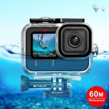 Puluz 60m tauchen wasserdichtes Gehäuse für gopro hero11/hero10/hero9 schwarze Action kamera Unterwasser schutzhülle