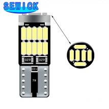 100Pcs T10 W5W 194 501 Led Canbus No Error Car Interior Light T10 26SMD 4014 Chip White Instrument Clearance Lights Bulb Lamp