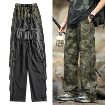 Frühling und Sommer neue Herrenmode Sturm hose Tarnung wasserdichte wind dichte öl dichte Arbeits kleidung Hosen lässige Herren bekleidung