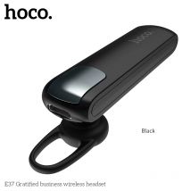 HOCO E37 Business Auricolare Bluetooth Vivavoce wireless Cuffie inglesi Cuffie in standby a lungo termine con microfono per iPhone Xiaomi
