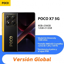 Versión global POCO X7 5G Smartphone MediaTek Dimensity 7300-Ultra IP68 Batería de 5110 mAh Pantalla de 50 MP 1,5K y 120 Hz Teléfono móvil POCO