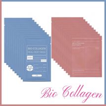 Real Deep Bio Collagen Mask Głęboko nawilżająca nawilżająca maska ​​na noc Odświeżająca rozjaśniająca ujędrniająca maska ​​do pielęgnacji skóry