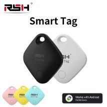 Localizzatore GPS intelligente RSH per dispositivo Android Tag Bluetooth Funziona con Google Trova la mia borsa Bagaglio Key Finder per Xiaomi Pixel Motorola