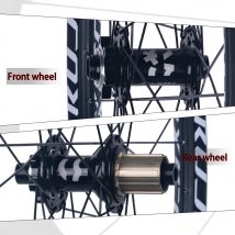 RUJIXU 32Holes MTB Bike Wheelset 26 27.5 29 inch Disc Brake MTB Bicycle AM Enduro DH Wheelset Hub 100 142 Thru Axle 135Q