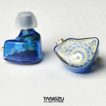TANGZU WAN ER HiFi In Ear Nuovo driver dinamico da 10 mm Auricolare con microfono 0,78 mm Interfaccia a 2 pin Staccabile Musica cablata IEM