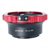 Anello adattatore per montaggio obiettivo da PL a RF XPIMAGE compatibile con obiettivi PL a fotocamere Canon EOS R RF Red Komodo Cinema