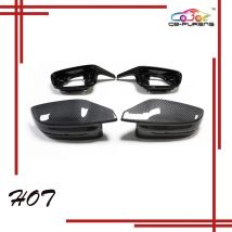 Für BMW G42 G20 G28 G22 G23 G26 i4 G30 G38 G11 G12 G14 G15 G16 2017-23 M3 M4 Look ABS/Real Carbon Faser Spiegel Abdeckung Kappen