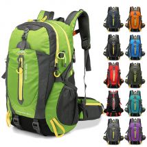 40L Wodoodporny plecak podróżny Camp Hike Laptop Daypack Trekking Climb Back Bags For Men Women