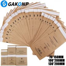 100/50/20PCS Sterilisation Desinfektion Tasche Nagel Sterilisator Tasche Maniküre Kraft Taschen für Trockene Wärme Desinfektion Maschine Zubehör