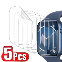 5PCS Hydrogel Film for Apple Watch11 10 7 8 9 5 6 SE 46MM 40MM 44MM  Screen Protector Apple Watch Ultra 2 49MM 41MM 45MM 42MM