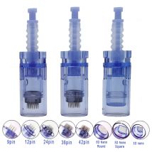 10/20/50 Pz Dr. Pen A6 Cartuccia Ago Derma Pen Microneedling Baionetta Drpen A6 A1 M5 M7 N2 E30 Timbro 12 36 42 Pin Nano Aghi