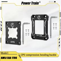 Power Train AM5 LGA1700 Halterung AMD Intel CPU Anti-Druck-Biegemanschette Nahtlos installiertes PC-Zubehör aus Aluminiumlegierung