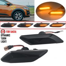 Per Dacia Sandero Stepway MK3 2021 -2025 Indicatore di direzione dinamico LED Indicatore laterale Parafango Indicatore sequenziale Lampada