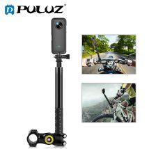 PULUZ Moto Manubrio Della Bicicletta Montaggio Staffa Della Macchina Fotografica Adattatore e Supporto Monopiede Per Insta 360 X4/X3/ONE X2/ONE R/ONE RS