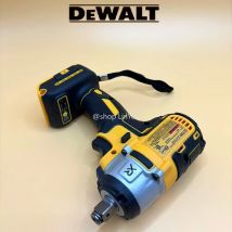 Klucz udarowy akumulatorowy DEWALT DCF880, bezszczotkowy, 20V, z odłączanym akumulatorem litowym, wysoki moment obrotowy, wysoka prędkość, mocny, do demontażu opon.