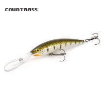 Countbass-Kurbelköder 90 mm 3-35/64 Zoll 14,6 g 33/64 oz. Dive 6m 20' Deep Tail Wobbler Long Lip Floating Fishing Hardbait Lures