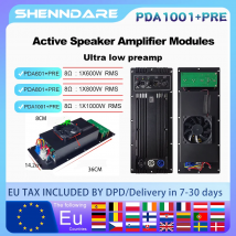 ShennDare PDA1001+PRE Audio Amplifier Module 1x1200W 4OHM Active Speaker Amplifier Module Subwoofer Full Range Speaker Preamp