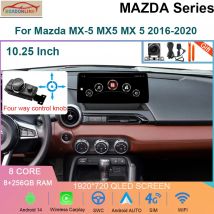 Android 14 Autoradio Per Mazda MX-5 MX5 MX 5 2016-2020 con Adattatore Lettore Video Multimediale Navigazione Stereo Navigatore GPS