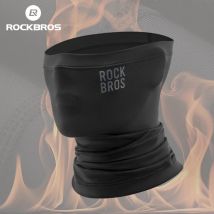ROCKBROS Winter Warm halten Radfahren Gesichtsmaske Fleece Wandern Camping Ski Sturmhaube Halstuch Winddicht MTB Rennrad Fahrradmaske