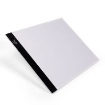 Tavolo da fotocopie a LED Tavolo da disegno Tavolo da copia che trasmette la luce per bambini Luminosità regolabile Tavolo da copia Giocattoli per pittura