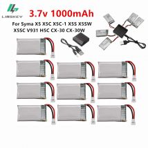 Upgraded 3.7V 1000mAh 25C Li-PO Battery 952540 For Syma X5 X5C X5C-1 X5S X5SW X5SC V931 H5C CX-30 CX-30W Quadcopter Spare Parts