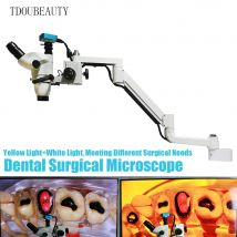 6,5 x ~ 55 x tragbares chirurgisches orales endodontisches Mikroskop, kontinuierlicher Zoom, 16 Millionen Pixel, Krankenhaus-Dental-Operationsmikroskop