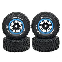 4Pcs Rad Reifen Reifen für ZD Racing DBX-07 DBX07 1/7 RC Auto Upgrade Teile Ersatz Zubehör