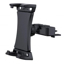 Xnyocn Universal Car Mount CD Player Slot Mount Tablet Stand Cell Phone Holder for Ipad Pro Air iphone 17 4-14" Tab Smartphone