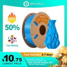ERYONE Standard-PLA-Filament, 1 kg, 1,75 mm, hochwertiges 3D-PLA-Verbrauchsmaterial mit geringer Schrumpfung für 3D-Drucker, schneller Versand