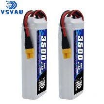 VSVAW 3S Lipo FPV UAV Lipo Batterie 11,1V 3500mAh 60C Softcase mit XT60 Stecker für RC Auto RC Hubschrauber Lkw RC Modell Teile