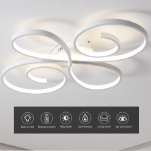 LED Ceiling Lights 110V 220V Remote Dimming  APP Modern 3 Colors Lamp  for Dining Room, Living Room Bedroom