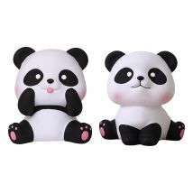 Sparschwein Desktop Tierstatue Schöne Cartoon Panda Skulptur für Kinder